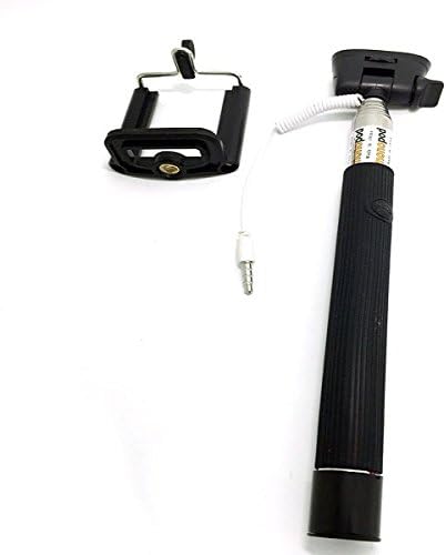 Selfie stick in a compact, folded state
