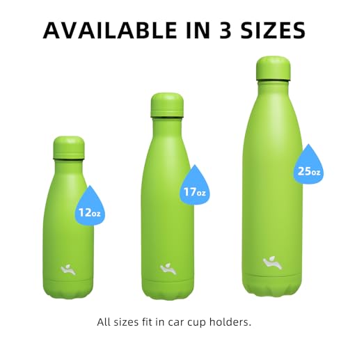 Image of Konokyo 24 Pack 12 oz Insulated Stainless Steel Water Bottle
