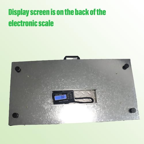 Báscula para perros grandes Juiseaty 1100lb LCD miniatura 2