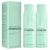 CXPDD Hair Fluffy Spray, Plump Spray, Magic Spray, Quick Spray, Wash Free Dry Hair Spray, Degreasing Spray, Hair Gel, Fluffy Styling, Long-lasting Refreshing, Suitable for All Hair Types (2Pcs)