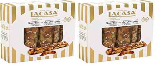 Lacasa Guirlache de Aragón - 240 gr (Paquete de 2)