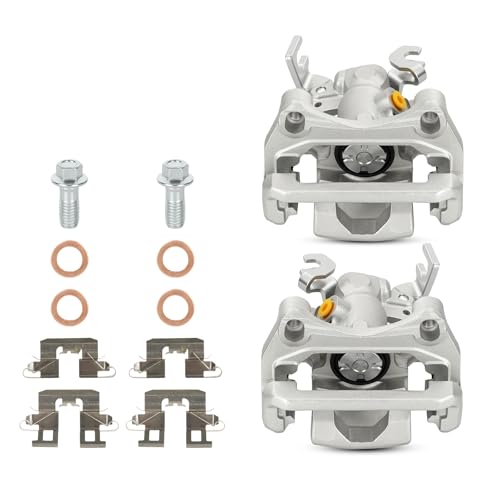 Image of Rear Brake Caliper Assembly Calipers Set Fit for Ford Fusion 2006-2012, for Lincoln MKZ 2007-2012, for Mazda 6 2006-2013, for Mercury Milan 2006-2011, Replace 18-B5002 18-B5003