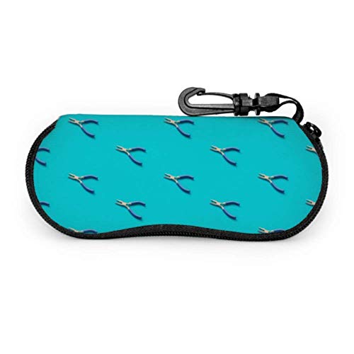 Preisvergleich Produktbild Brillenetui Box Nette Cartoon-Zangen-Werkzeuge Tragbare Ultraleicht Neopren Reißverschluss Sonnenbrille Fall