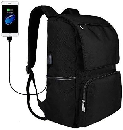 Laptop Backpack, USB 15.6 Inch AFBEST Sports Backpack with USB Charging Port, Anti-Theft Water Resistant Large Compartment Casual Bag for Men &Women