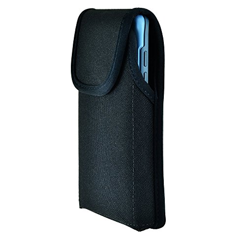 Turtleback Belt Clip Case Made For Samsung Galaxy S7 Edge With Ob Commuter Case Black Vertical Holster Nylon Pouch With Heavy Duty Rotating Belt Clip Made In Usa #TOP3