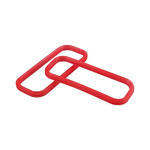 Sangmei Conjunto de gaxeta de anel de vedação do coletor de admissão selante inferior adequado para