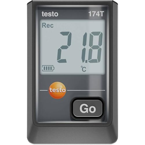 testo 0572 1740 02 174 T Mini-Temperatur- Datenlogger Temperatur-Datenlogger -30 bis 70 °C testo 0572 1740 02 174 T Mini-Temperatur- Datenlogger Temperatur-Datenlogger -30 bis 70 °C