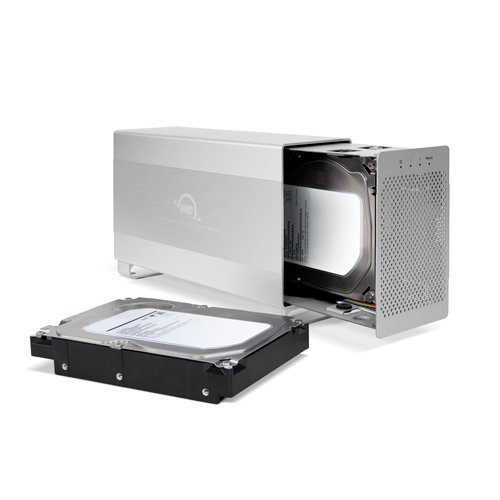 OWC Mercury Elite Pro Double Bay Raid Multiinterfaz de la Caja de Almacenamiento, USB 3.0 FireWire 800