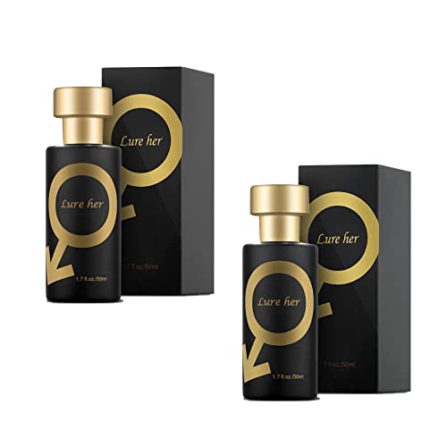 shallyong Perfume Feromonas Hombre 2 Piezas, 50ml Feromonas Hombre Para Atraer Mujeres, Spray Perfume Feromonas Para Que Los Hombres Atraigan a Las Mujeres Durante Mucho Tiempo