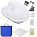 Lonic Foot-Bath Machine Foot Cleanse Basin Detox with Tub Array for Home Beauty Salon Spa Health Care Stainless Steel Coils Preprogrammed Setting US Delivery