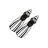 HJUGHPN Flippers - Aletas de buceo de acero inoxidable, cordones de resorte de acero, botas de buceo, equipo de buceo, cordones subacuáticos (blanco, S)