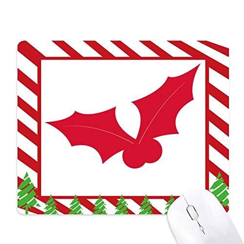Tapis de souris canne de Noël rouge, idée cadeau de secrétariat original