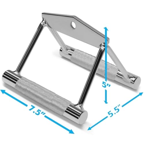 Image of Heavy-Duty Rowing Handle - Cable Attachment for Strength Training Without Grip