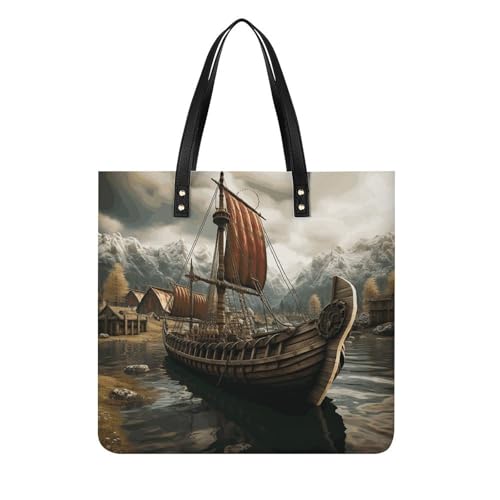 Sac à main pour femme vieux bateau viking une idée de cadeau originale