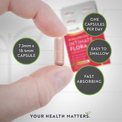 Nutravita Probiotics for Women - Formulated Bio Cultures for Women’s Intimate Flora - 20 Billion CFU with 5 Live Strains and Vitamin B6 and Cranberry to Support Female Health - 30 Capsules - Image 4