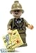 LF16-A2 LEGO Indiana Jones LOOSE Mini Figure Dr. Henry Jones with Hat and Map