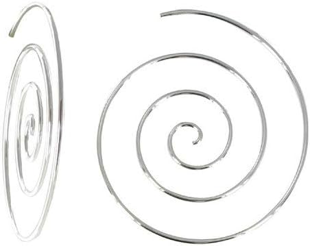 Sterling Silver Earrings Snail