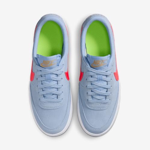 Nike Killshot 2 Big Kids' Shoes (IF1614-400, Psychic Blue/Photon Dust/Metallic Gold/Bright Crimson)4