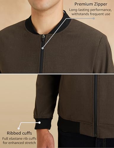 Image of Symbol Premium Mens Smart Casual Fully Lined Mild Winter Jacket (Regular Fit)