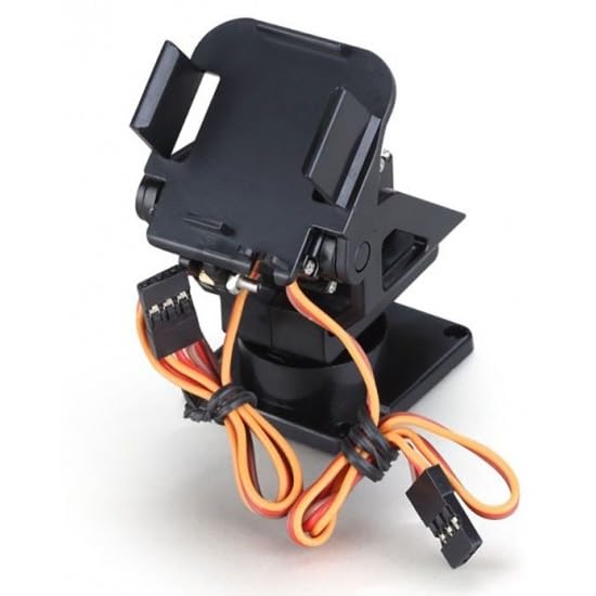 Image of Pan Tilt Brackets Set 2 Axis horizontal Vertical motion mount Camera Sensors for Servo SG90 MG90