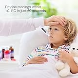Citizen Digital Thermometer for Basal Body Temperature Readings - Body Temperature Thermometer with Fever Alarm and One Button Operation - Adults, Kids, Ovulation, Newborn, and Baby Thermometers - Image 2
