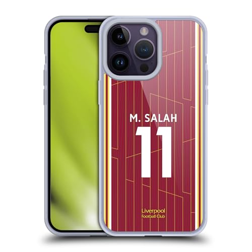Carcasa Liverpool Salah iPhone 14 Pro Max de gel flexible
