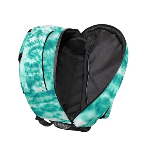 fifbird Sac à dos unisexe bleu sarcelle turquoise tie dye grande capacité pour étudiants sac à dos sac à dos sac à dos sac à dos pour adultes adolescents cartable sacs à dos, Color-tie Dye 015, taille – vue 7