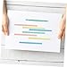 OFFSCH 8sets Transparent Page Markers Tabs Lightweight Highlighter Strips for Organization and Study Aid Home Office and School Use