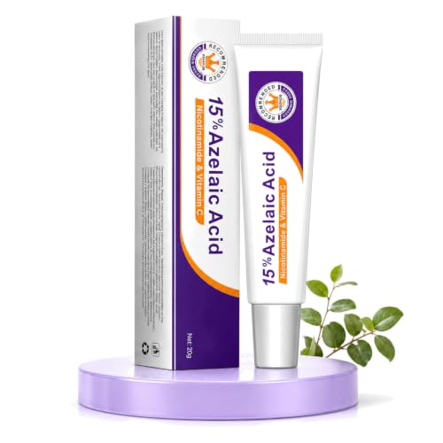 Azelaic Acid Face Cream, Lightweight Gel Moisturizer for Oily and...