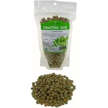 Green Pea Sprouting Seed - 8 Oz - Handy Pantry Brand - Green Pea for Sprouts, Garden Planting, Cooking, Soup, Emergency Food Storage, Vegetable Gardening Product Name