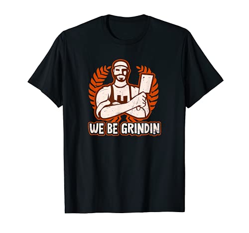 Design « Butcher Design We Be Grinding » T-Shirt