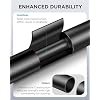 InnoGear Microphone Boom Arm Extension Tube Aluminum Alloy Mic Stand Extension Riser Desk Mount Mic Arm Extension Rod for Microphone Suspension Boom Scissor Arm Stand Holder
