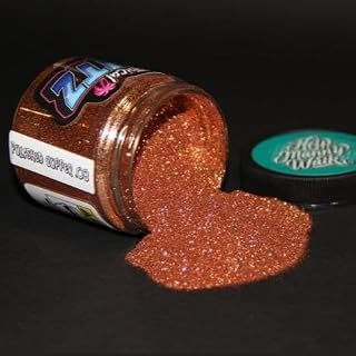 Polished Copper Metal Flake –Solid Automotive Flake Solvent & Heat Resistant, UV Safe – Ideal for Custom Paint, Crafts, Resin & More
