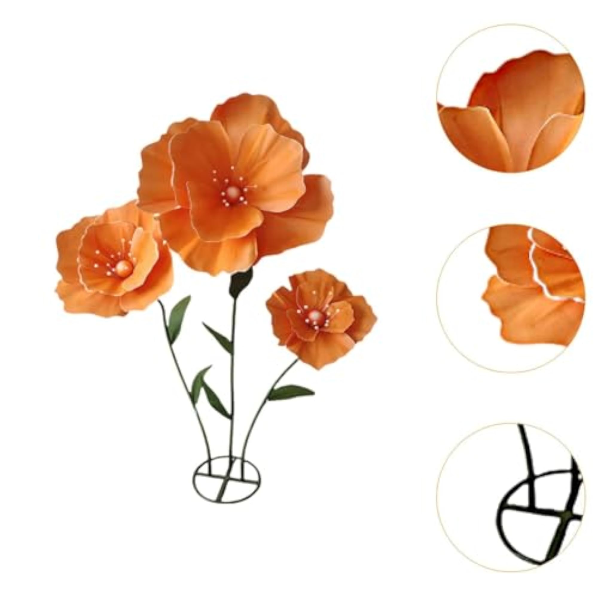 Giant Flowers for Decoration with Standing Base