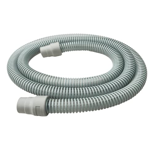 oxyhero CPAP-Schlauch 19 mm – 180 cm Länge, 19 mm Innendurchmesser, 22 mm Gummi-Muffe – Für alle CPAP-Masken geeignet – Kompatibel mit allen Standard-CPAP-Geräten