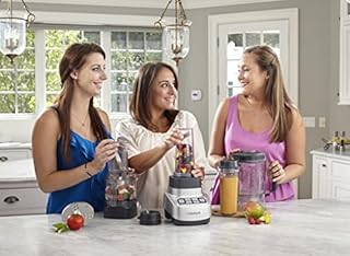 Cuisinart BFP-650 1 HP Blender/Food Processor, Silver, 3_cup