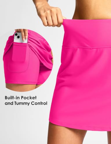 Image of Viodia Women's 18 inch /20 inch Long Swim Skirt High Waisted Modest Swimsuits Skirt Bathing Suit Tummy Control Swim Bottoms