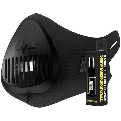 TRAININGMASK 3.0 - Elevation Training Mask 3.0 - Stamina, Performance, Altitude Running Mask, Clinically Proven & Patented (Medium) Cover