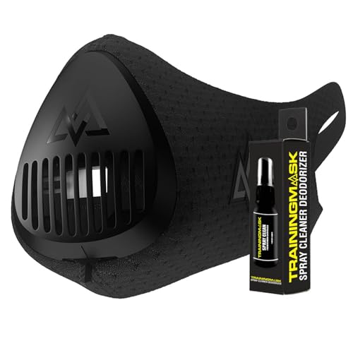 TRAININGMASK 3.0 - Elevation Training Mask 3.0 - Stamina, Performance, Altitude Running Mask, Clinically Proven & Patented (Small) by TRAININGMASK - Used condition - US$36.40