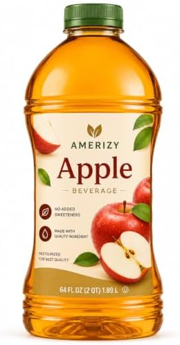 Amerizy Apple Juice 96 fl oz Bottle - 1