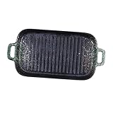 AUTSUPPL Keramik backblech mit Zwei Griffen Hitzebeständig und Langlebig Rundes Design für Sicheres Handling Grüne Farbe als Haushalts grillpfanne und Ofenbackform