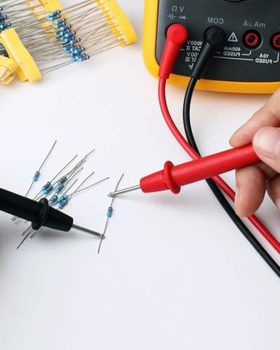 600 Stück Widerstände, Sortiment Kit 10 Ohm bis 1M Ohm 1/4W Kohleschicht Widerstand Set für DIY Projekt und Experimente