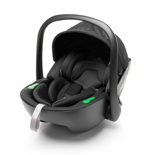 4Baby Neo i-Size Kindersitz Gruppe 0+ für Neugeborene bis 13 kg (0–15 Monate), Babyschale, RWF, leicht, höhenverstellbar, ECE R129, Schwarz (Schwarz) 4Baby Neo i-Size Kindersitz Gruppe 0+ für Neugeborene bis 13 kg (0–15 Monate), Babyschale, RWF, leicht, höhenverstellbar, ECE R129, Schwarz (Schwarz)