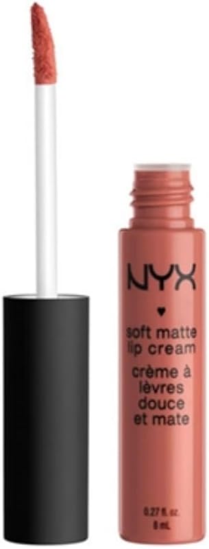 NYX PROFESSIONAL MAKEUP Crema labial mate suave, lápiz labial líquido liviano - Cannes (Malva mate mate)