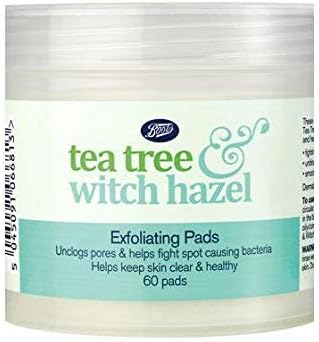 Boots Tea Tree & Witch Hazel Exfoliating Pads