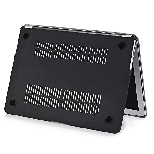 Image of Case Compatible with New MacBook Pro 16 inch 2025 2024-2021 M4 A3403 A3186 M3 A2991 M2 A2780 M1 A2485 Pro Plastic Hard Shell Cover Case, PU Leather Grey