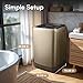 Anypro Portable Washing Machines 17.8LBS Full Automatic Clothes Washer and Spinner Combo with 10 Programs and 8 Water Levels, Compact Laundry Wash Spin Dryer for Apartment RV Dorm Home, Gold