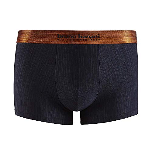 Preisvergleich Produktbild bruno banani Herren Range Boxershorts, schwarz / / schattenblau Print, S