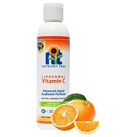 Nutrient Tree Liposomal Vitamin C | Alcohol Free | Non-Soy | Non-GMO | Made in USA Cover
