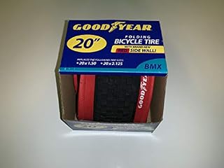 Goodyear 20 Inch BMX / Folding Bicycle Tire with Red Sidewalls